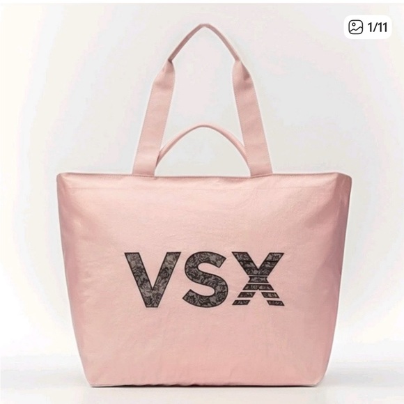Victoria's Secret Handbags - Victoria's Secret Pink and Black VSX Tote